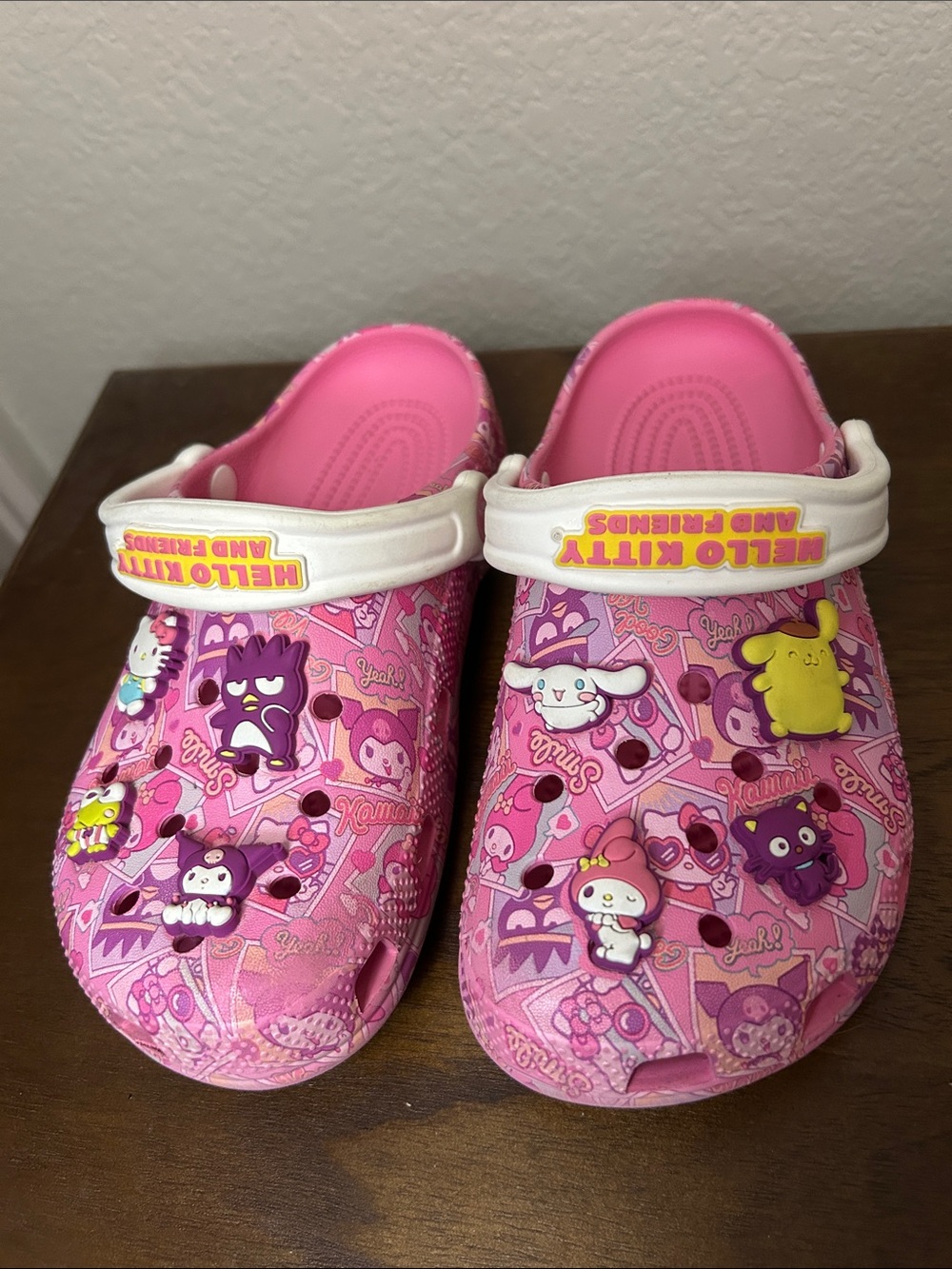 Hello Kitty Pink Kids Crocs Sandals (Limited Edition)